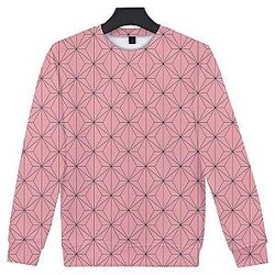 Kimetsu no Yaiba Sweatshirt  Nezuko Kamado Pattern Official Merchandise