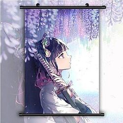 Kimetsu no Yaiba Wall Scroll  Shinobu Kocho Official Merchandise