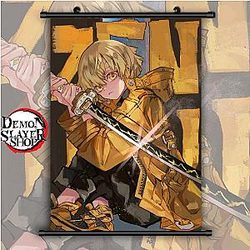 Kimetsu no Yaiba Wall Scroll  Zenitsu Agatsuma Official Merchandise