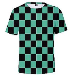 Kimetsu no Yaiba T-Shirt  Tanjiro Pattern Official Merchandise
