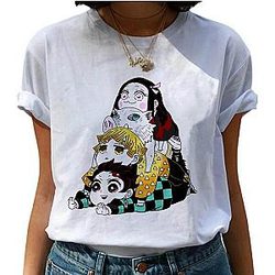 Kimetsu no Yaiba T-Shirt Chibi Team! Official Merchandise