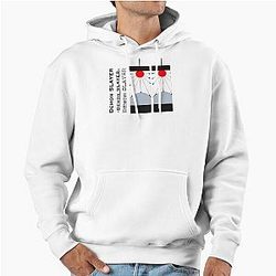Demon Slayer Hanafuda Earring in Pair Pullover Hoodie