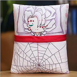 Demon Slayer Plush: Handsome Chibi Sleeping Uzui Tengen Plush Pillow Cover