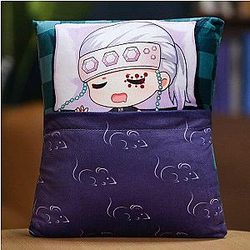 Demon Slayer Plush:  Cute Sleeping Uzui Tengen Plush Pillow Cover