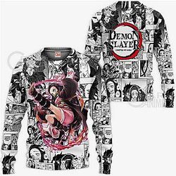 Demon Slayer Shop - Nezuko Kamado Sweater Anime Mix Manga Kimetsu no Yaiba Merch
