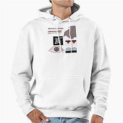 Demon Slayer Sticker Fan Art Season One Theme Pullover Hoodie