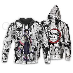 Demon Slayer Shop - Shinobu Kocho Zipped Hoodie Anime Mix Manga