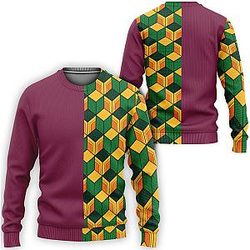 Demon Slayer Shop – Tomioka Giyuu 3D Uniform Sweater