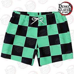 Demon Slayer Shop - Tanjiro Kamado Classic Swim Trunks Kimetsu no Yaiba Merch