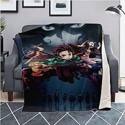 Demon Slayer Shop - New  Microfleece Blanket Design No.2