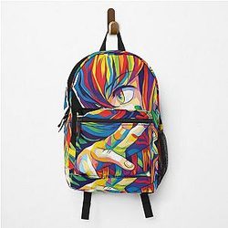 Muichiro Tokito Demon Slayer Pop Art Backpack