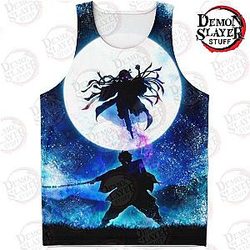 Demon Slayer Shop -  Tank Top New Design 3D No.2 Kimetsu no Yaiba Merch