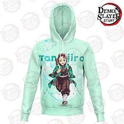 Demon Slayer Hoodie Shop - Kamado Tanjirou Hoodie New Kimetsu no Yaiba Merch