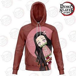 Demon Slayer Hoodie Shop - Nezuko Kamado Hoodie New Design Kimetsu no Yaiba Merch