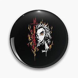 Rengoku Demon Slayer Pin