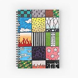 Demon Slayer Pattern Notebook