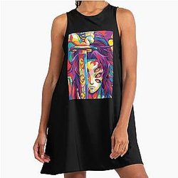 Demon Slayer Kokushibo A-Line Dress