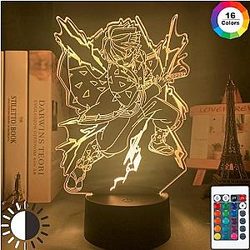 Demon Slayer Shop -  Kimetsu No Yaiba Zenitsu Agatsuma 3D Night Light Kimetsu no Yaiba Merch