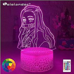 Demon Slayer Shop - Nezuko Kamado Led Night Light Kimetsu no Yaiba Merch