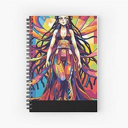 Demon Slayer Daki Pop Art Spiral Notebook