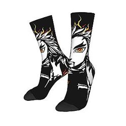 Rengoku Kyojuro PTTT2708  Demon Slayer Socks