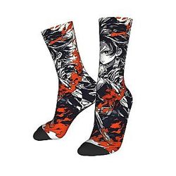 Tanjiro Hinokami Kagura PTTT2708  Demon Slayer Socks