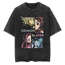 Vintage Graphic PTTT2708  Demon Slayer T-Shirts