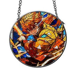 Zenitsu PTTT2708  Demon Slayer Suncatcher