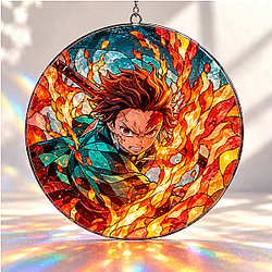 Tanjiro Demon Slayer Suncatcher NTT1809 Demon Slayer Suncatcher