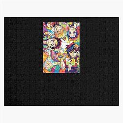 Demon Slayer Colorful Pop Art Jigsaw Puzzle