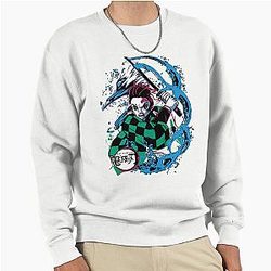 Tanjiro Kamado Demon Slayer Pullover Sweater