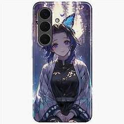 Shinobu Kocho Demon Slayer Anime Moonlight Fantasy Soft Case