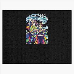 Tanjiro and Giyu Demon Slayer Puzzle