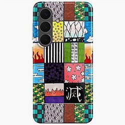 Demon Slayer Pattern Samsung Galaxy Soft Case