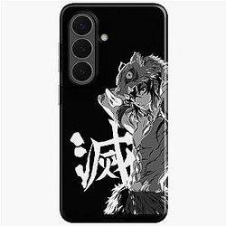 Demon Slayer Inosuke DARK BACKGROUND OPTIMIZED Samsung Galaxy Soft Case