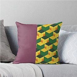 Giyu Tomioka Demon Slayer Pattern Throw Pillow