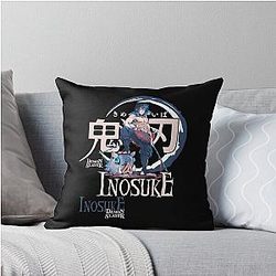 Demon Slayer Inosuke Throw Pillow