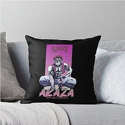Demon Slayer - Akaza Throw Pillow