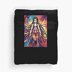 Demon Slayer Daki Pop Art Duvet Cover