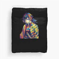 Giyu Tomioka Demon Slayer Pop Art Duvet Cover