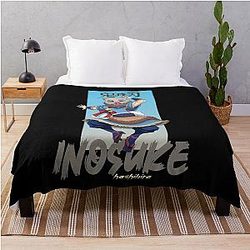 Demon Slayer Inosuke Hashibira Throw Blanket