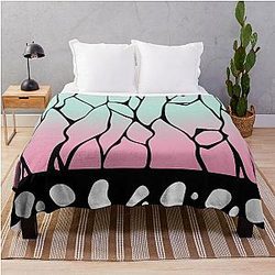 Demon Slayer Kocho Shinobu Throw Blanket