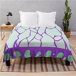 Demon Slayer Kocho Shinobu Throw Blanket