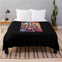 Demon Slayer Daki Pop Art Throw Blanket