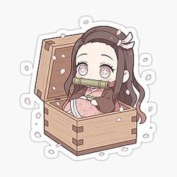 Nezuko Kamado Demon Slayer Kimetsu No Yaiba sticker