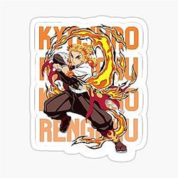 Rengoku Demon Slayer Sticker