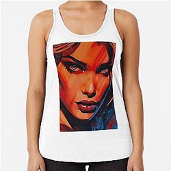 Denise Richards Seductive Racerback Tank Top