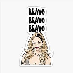 BRAVO - Denise Richards - Real Housewives of Beverly Hills Sticker