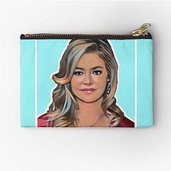 Team Denise Richards Real Housewives of Beverly Hills Zipper Pouch