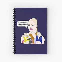 Saint Denise Richards Spiral Notebook
